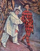 Paul Cezanne Fastnacht France oil painting artist